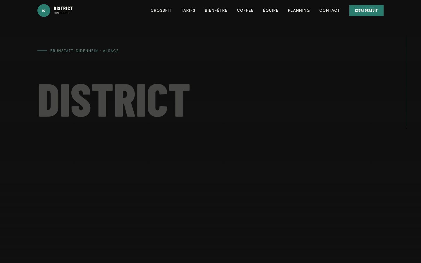 District Crossfit